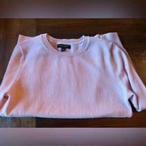 Banana Republic 100% Cashmere Sweater - Light Pink